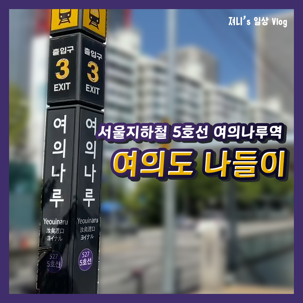 여의도 브이로그